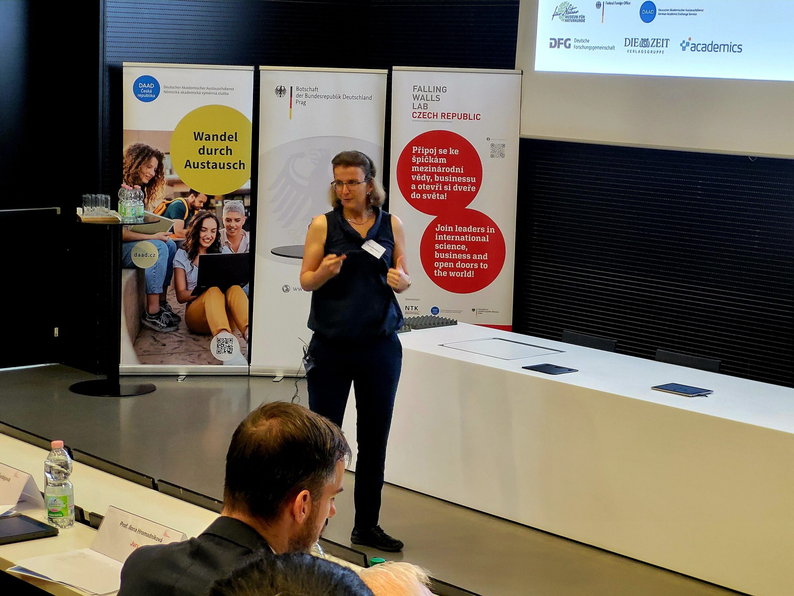 Magda Nechanická Represented CXI TUL at the Falling Walls Lab